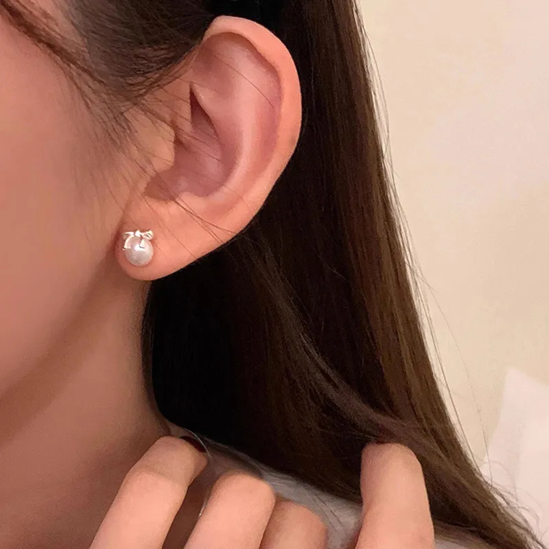 KING TAI FOOK Pearl Stud Earrings Women's-1