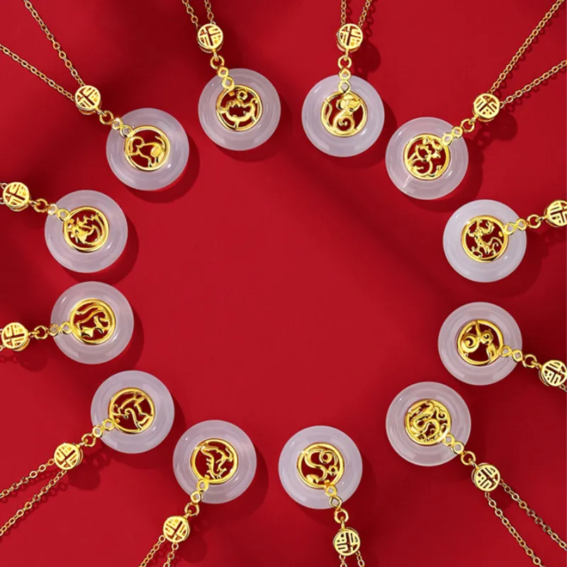 KING TAI FOOK Chalcedony Necklaces Women's-2