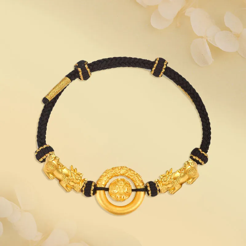 KING TAI FOOK Gold Bracelet Unisex-1