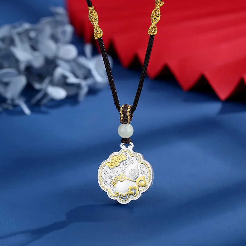 KING TAI FOOK 999 Fine Silver Necklaces Women's-2