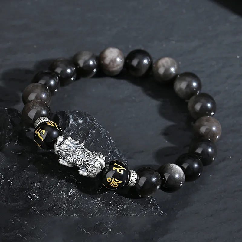 KING TAI FOOK Obsidian Bracelets Men's-3
