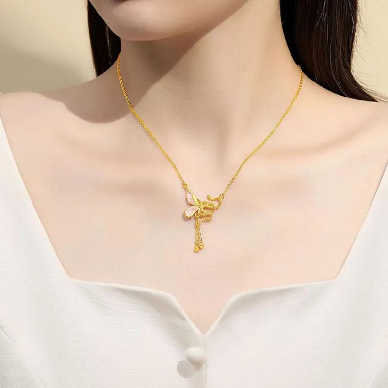 KING TAI FOOK 999 Fine Silver Necklaces Women's-5