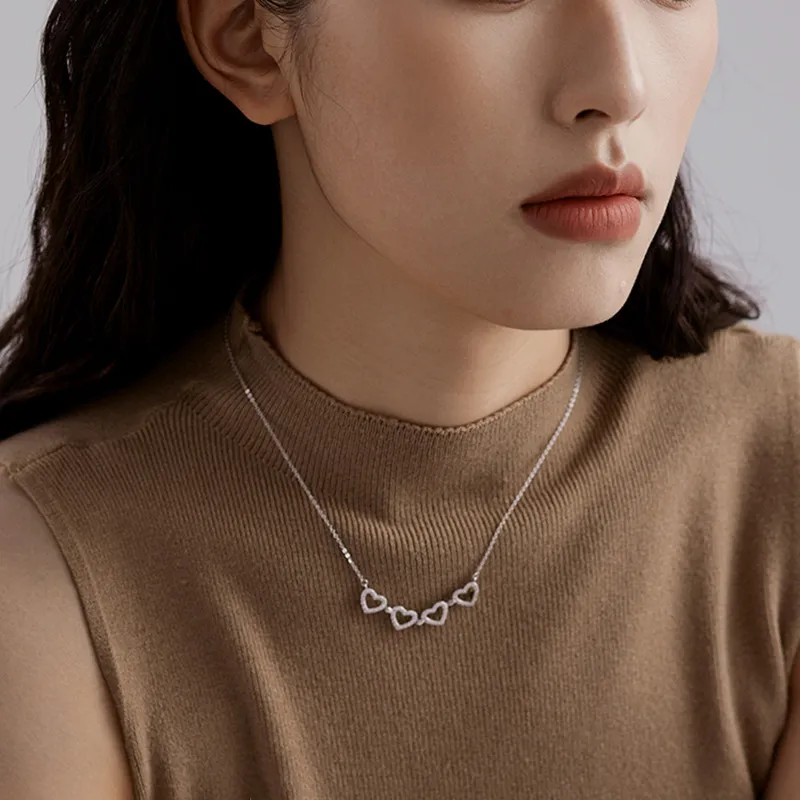 KING TAI FOOK Zircon Necklaces Women's-1