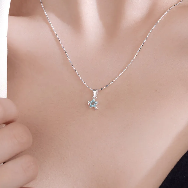 KING TAI FOOK S925 Silver Necklaces Women's-5