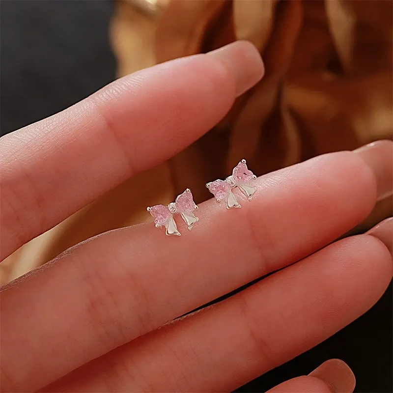 KING TAI FOOK 999 Fine Silver Stud Earrings Women's-8