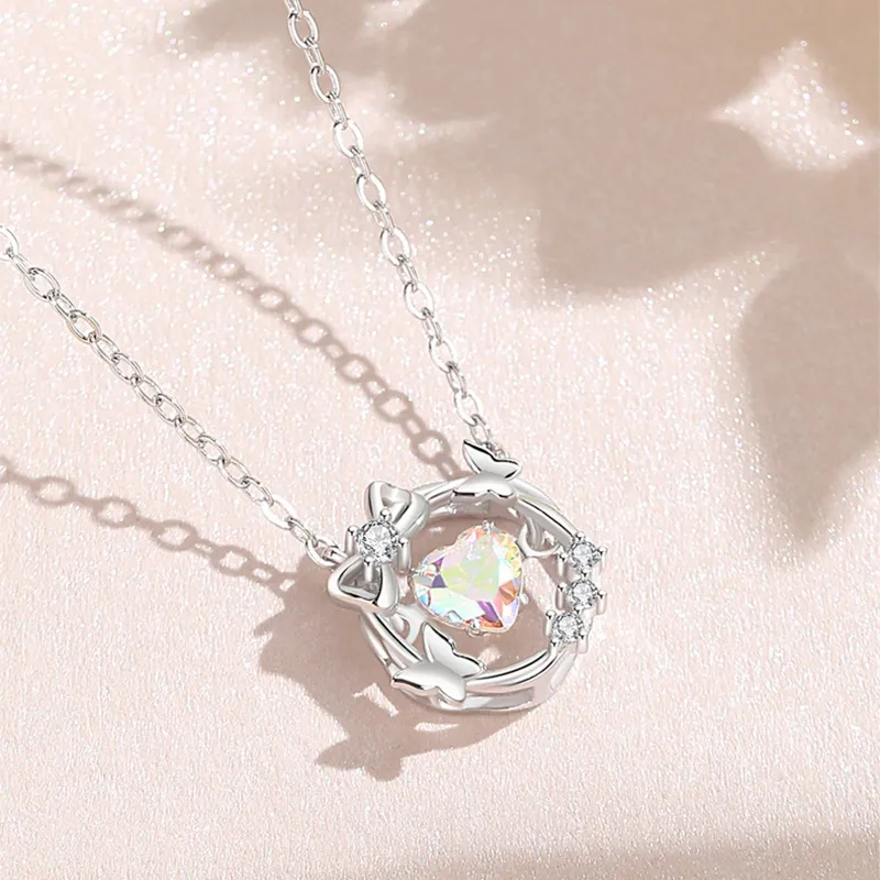 KING TAI FOOK S925 Silver Necklaces Women's-3
