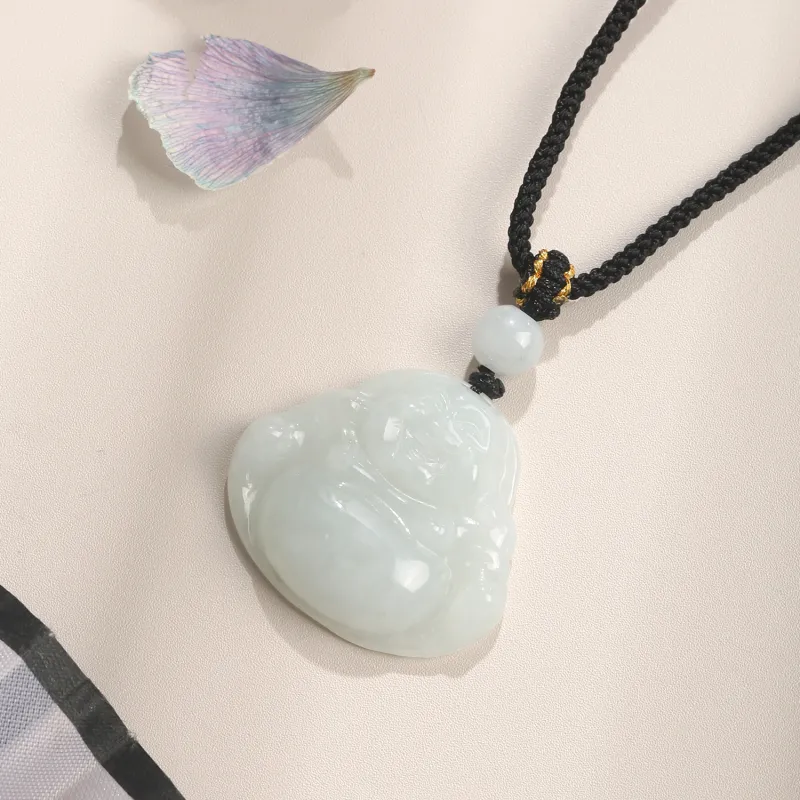 KING TAI FOOK Bean Type Jadeite Necklaces Unisex-3