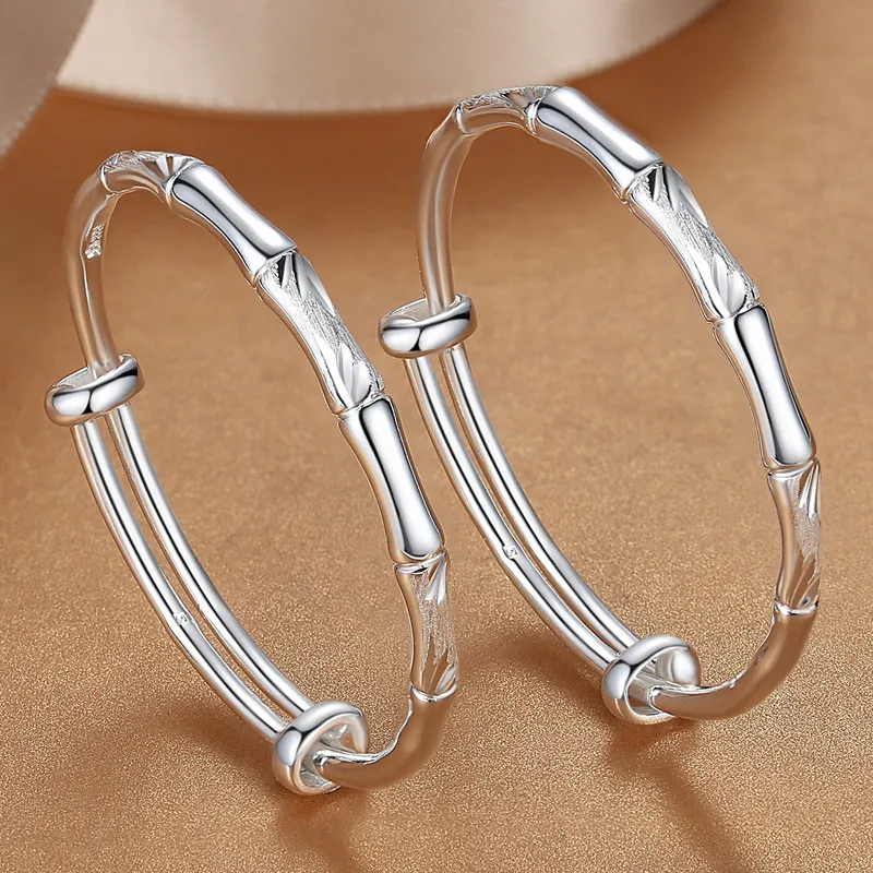 KING TAI FOOK S999 Fine Silver Bangles Unisex-1