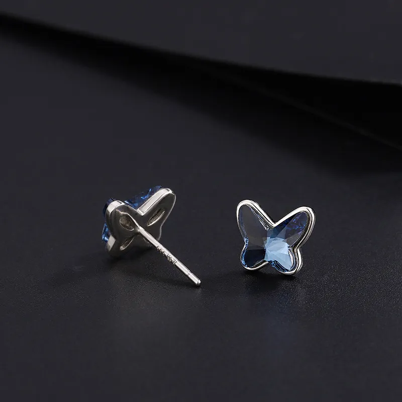 KING TAI FOOK S999 Fine Silver Stud Earrings Women's-4