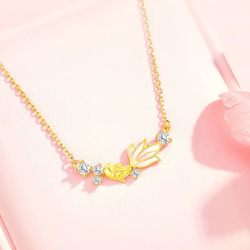 KING TAI FOOK 925 Sterling Silver Necklaces Women's-6