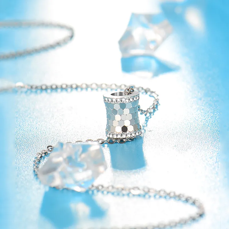 KING TAI FOOK S925 Silver Necklaces Women's-2