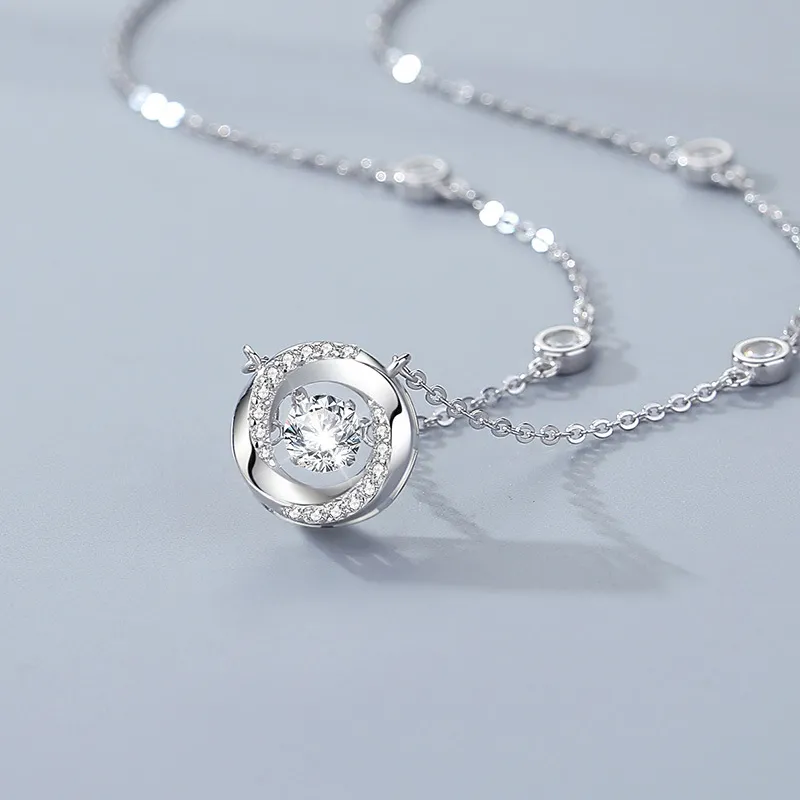 KING TAI FOOK 925 Sterling Silver Necklaces Women's-5