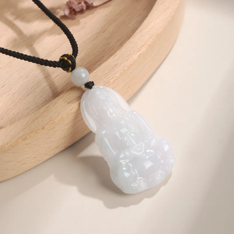 KING TAI FOOK Bean Type Jadeite Necklaces Unisex-1