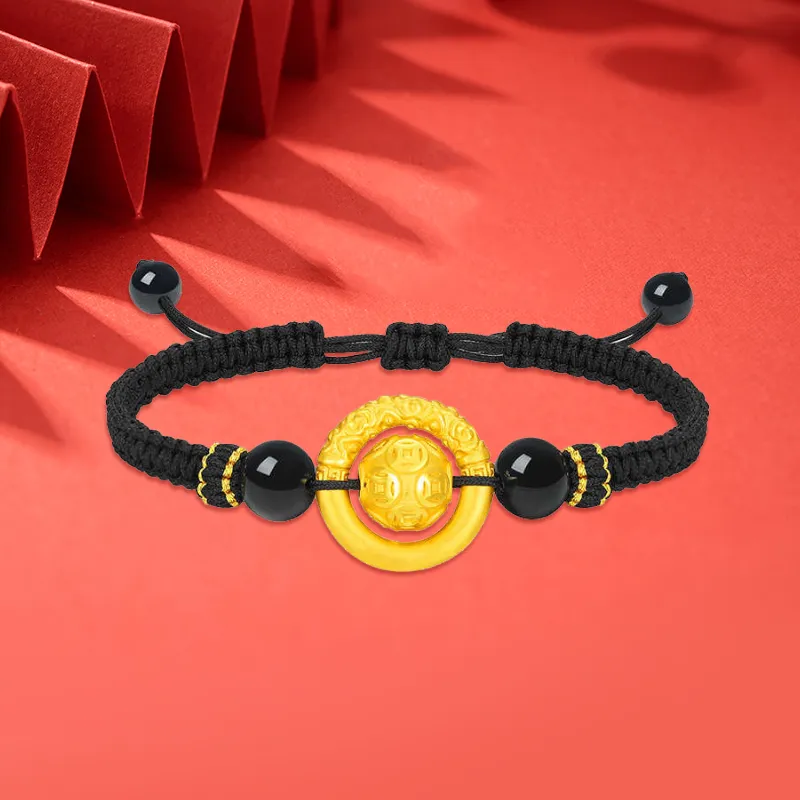 KING TAI FOOK Gold Bracelet Unisex-3