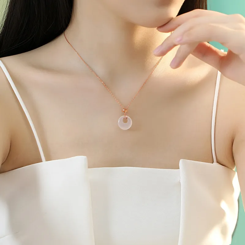 KING TAI FOOK Chalcedony Jade Necklaces Women's-1