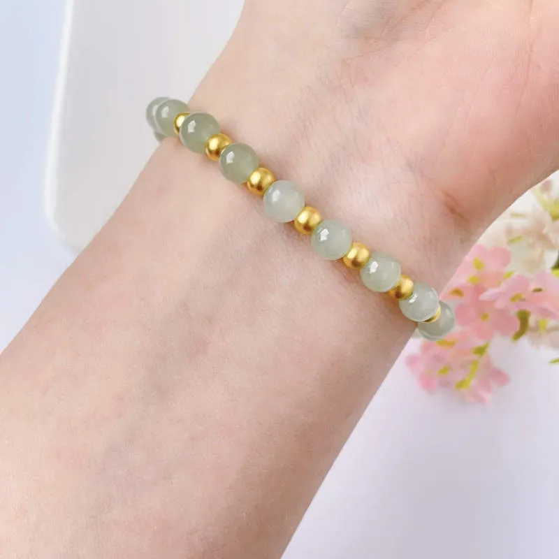 KING TAI FOOK Hetian Jade Bracelets Green Jade Women's-1
