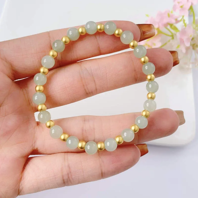 KING TAI FOOK Hetian Jade Bracelets Green Jade Women's-2