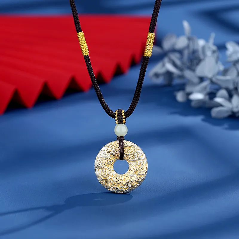 KING TAI FOOK 999 Fine Silver Necklaces Women's-2