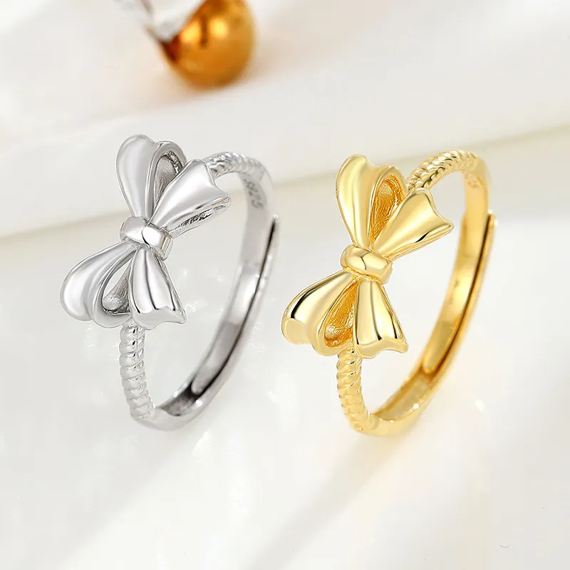 KING TAI FOOK 925 Sterling Silver Rings Women's-3