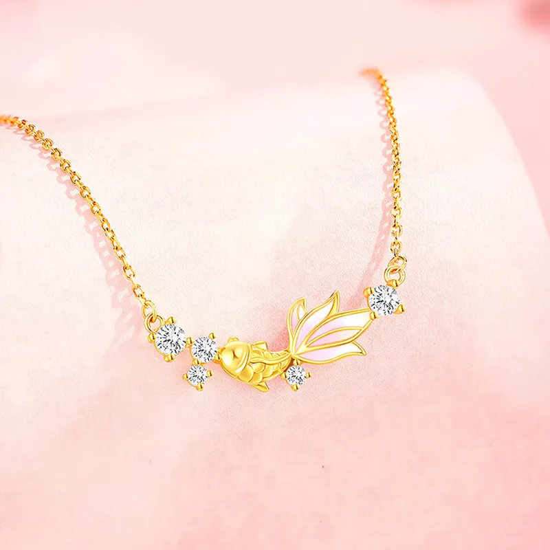 KING TAI FOOK 925 Sterling Silver Necklaces Women's-4