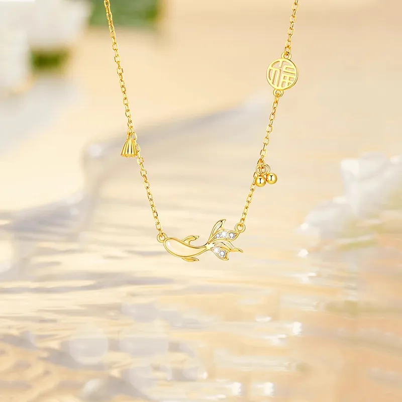KING TAI FOOK S925 Silver Necklaces Women's-3