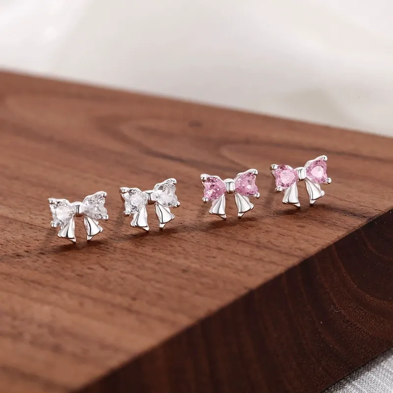 KING TAI FOOK 999 Fine Silver Stud Earrings Women's-4