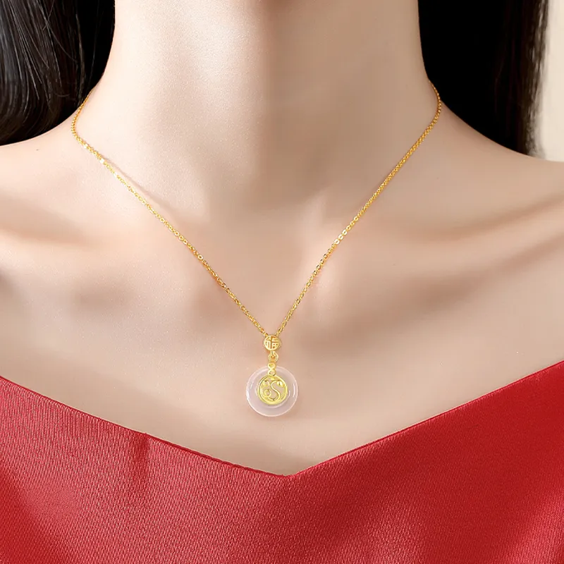 KING TAI FOOK Chalcedony Necklaces Women's-11