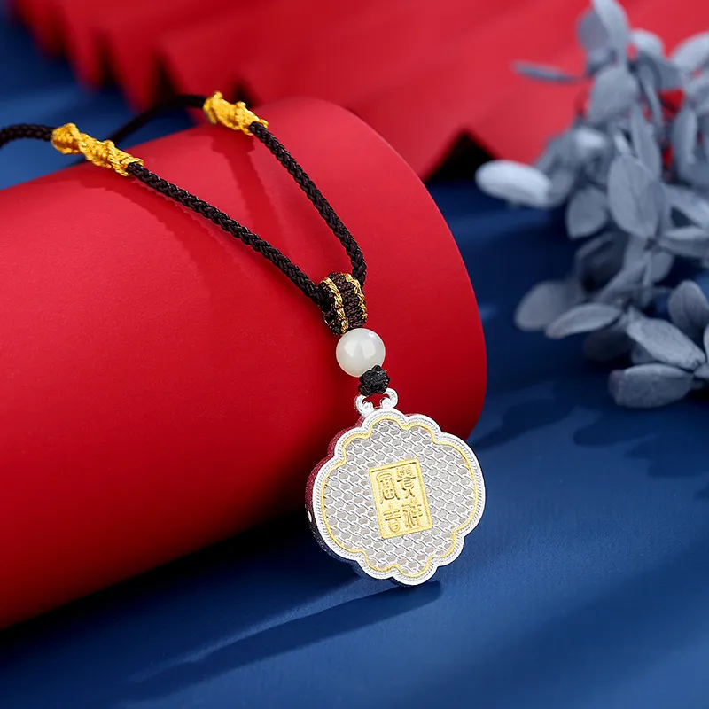 KING TAI FOOK 999 Fine Silver Necklaces Women's-3