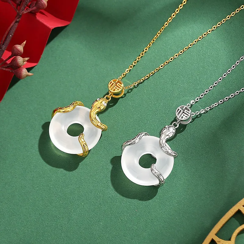 KING TAI FOOK Chalcedony Necklaces Women's-2