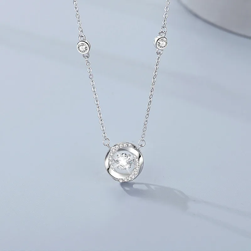 KING TAI FOOK 925 Sterling Silver Necklaces Women's-3