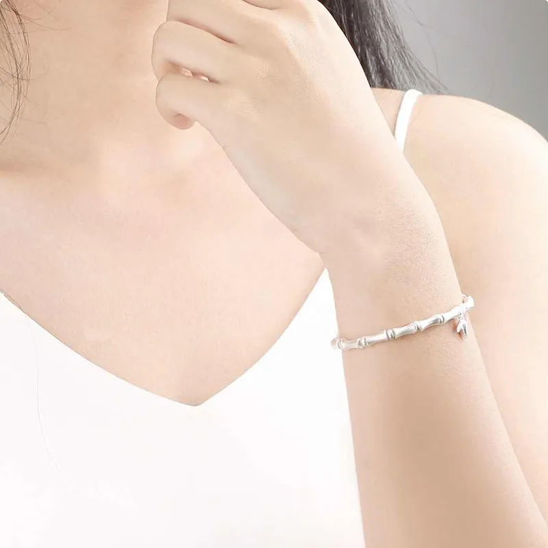 KING TAI FOOK 925 Sterling Silver Bracelets Women's-3