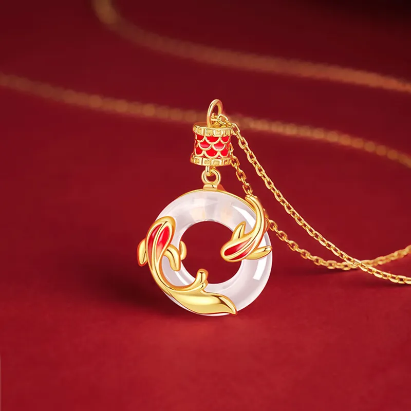 KING TAI FOOK Chalcedony Necklaces Women's-2