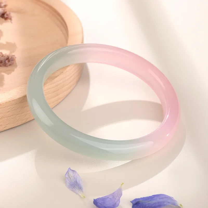 KING TAI FOOK Chalcedony Jade Bangles Women's-3