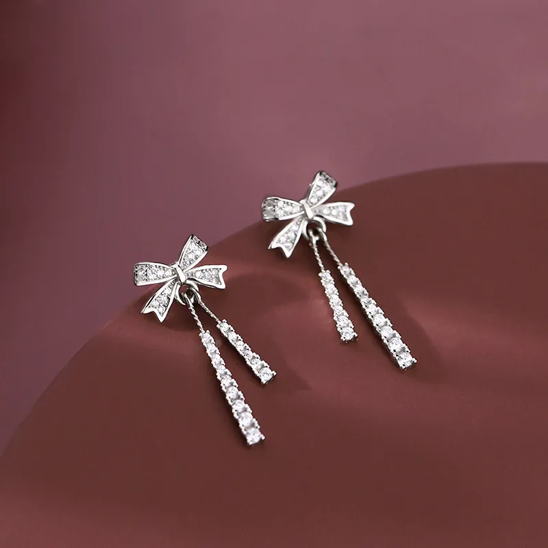 KING TAI FOOK 999 Fine Silver Stud Earrings Women's-4
