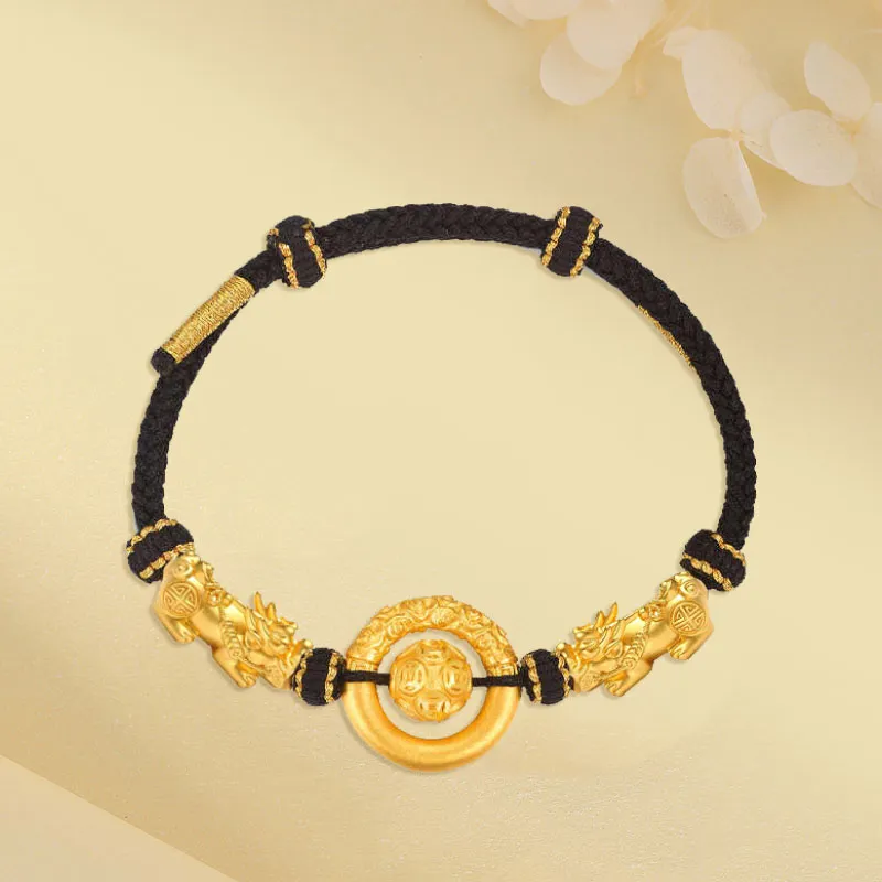 KING TAI FOOK Gold Bracelet Unisex-2