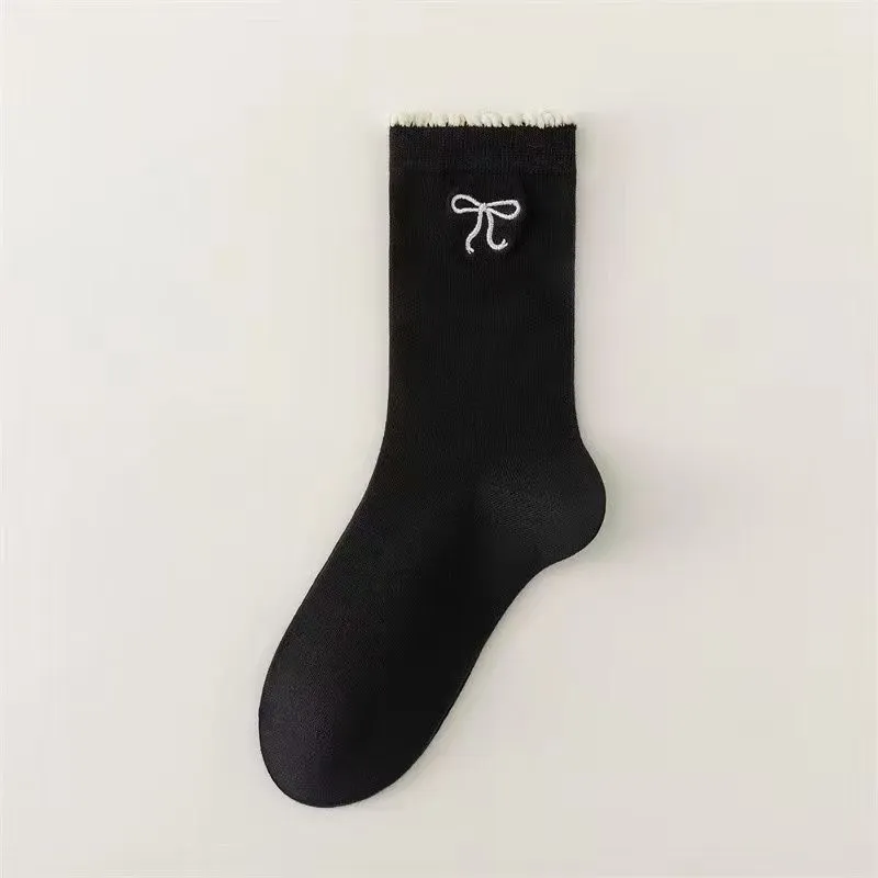 LUNNIFEIYA Mid Calf Socks Women's Combo Set-7