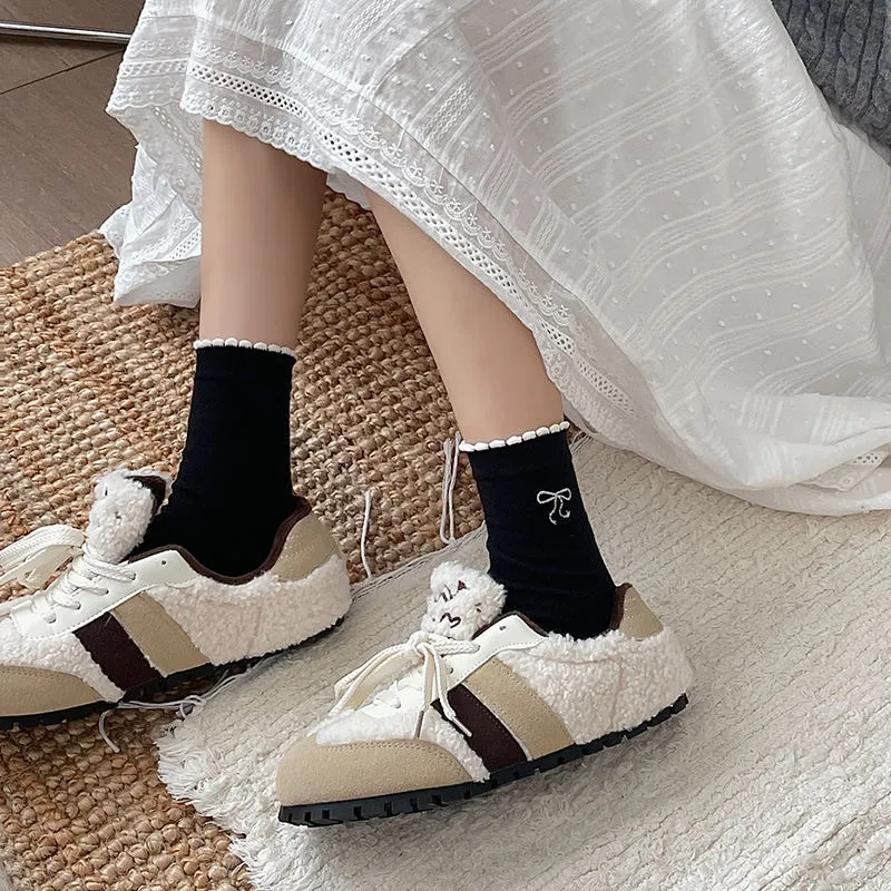 LUNNIFEIYA Mid Calf Socks Women's Combo Set-6