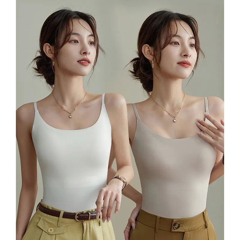 Inside The Orange Camisole Women's Combo Set-4
