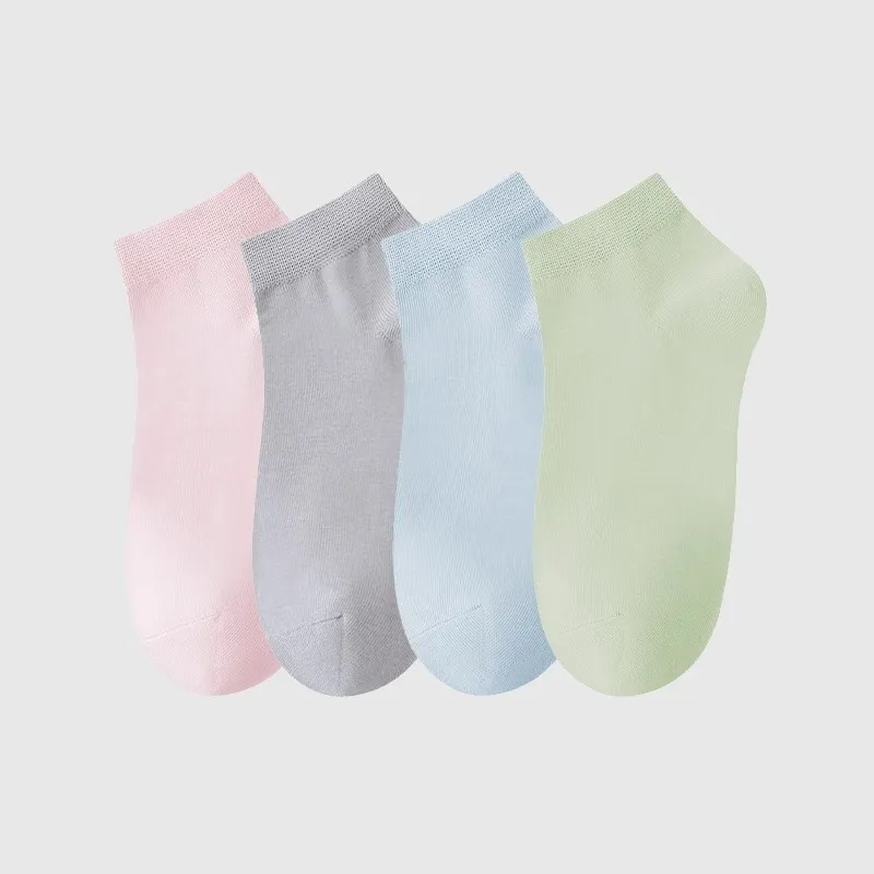 Inside The Orange Ankle Socks Women's 4 Pack-9