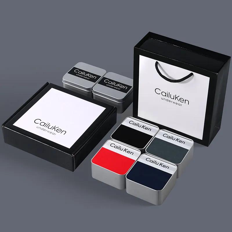Inside The Orange Underpants Men's Gift Box Set Of 4-6