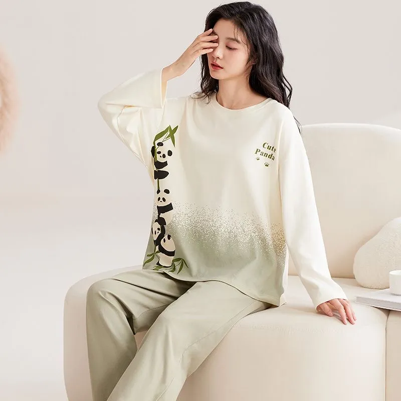 Inside The Orange Pajama Set Unisex Image Color-6