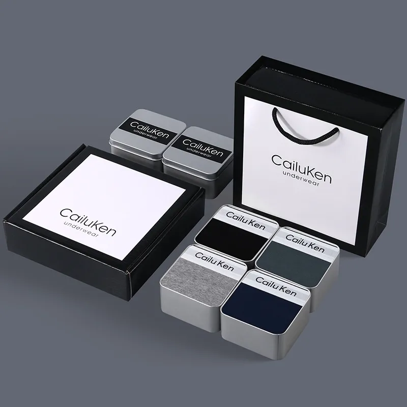 Inside The Orange Underpants Men's Gift Box Set Of 4-1