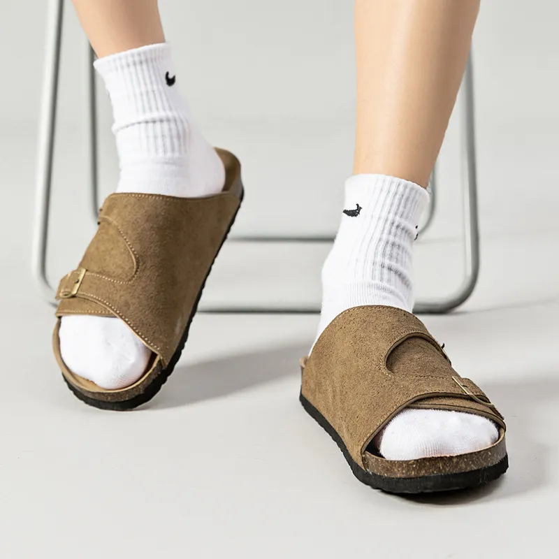 VAEL Rubber Sole Odor Resistant Slide Slippers Men's-2
