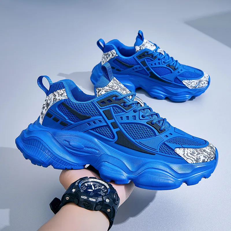 VAEL Slip Resistant And Abrasion Resistant Coverage Low Top Chunky Sneakers Men's-15