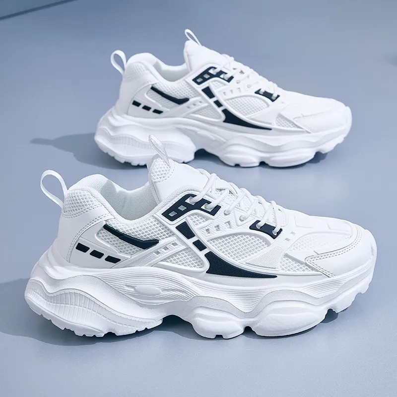 VAEL Slip Resistant And Abrasion Resistant Coverage Low Top Chunky Sneakers Men's-3