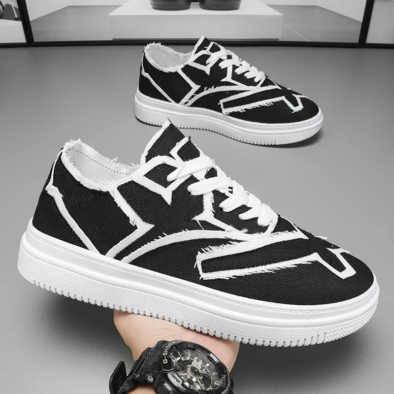 VAEL Low Top Canvas Shoes Men's-2