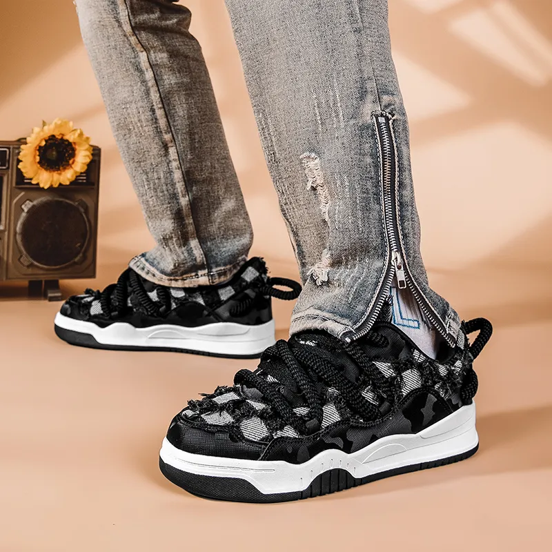 VAEL Slip Resistant Water Resistant Low Top Skateboard Shoes Unisex-18