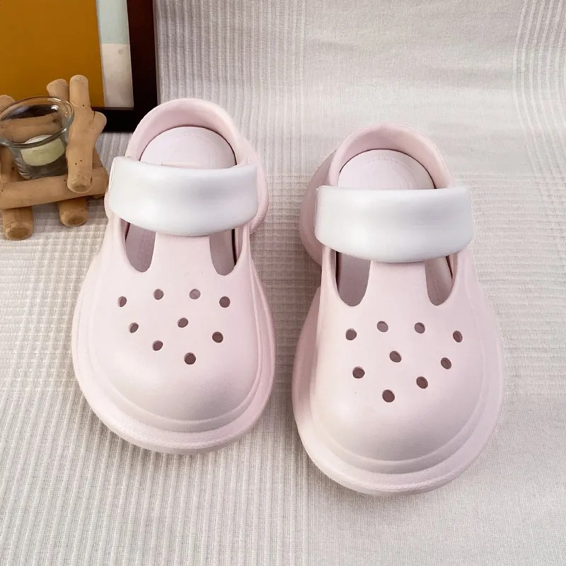 VAEL Cloud Plain Shoes Clogs Women's-5