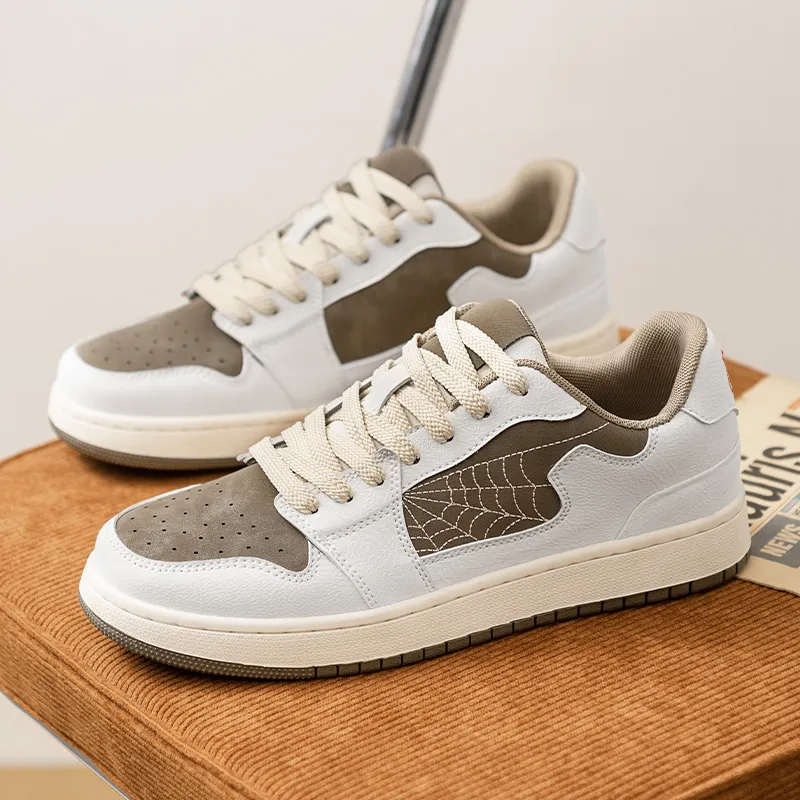 VAEL Time Travel Coverage Slip Resistant Cushioning Abrasion Resistant Balance Low Top Skateboard Shoes Men's-7