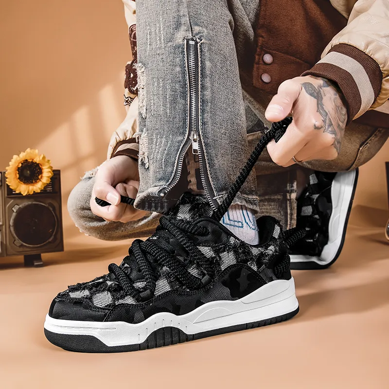 VAEL Slip Resistant Water Resistant Low Top Skateboard Shoes Unisex-13